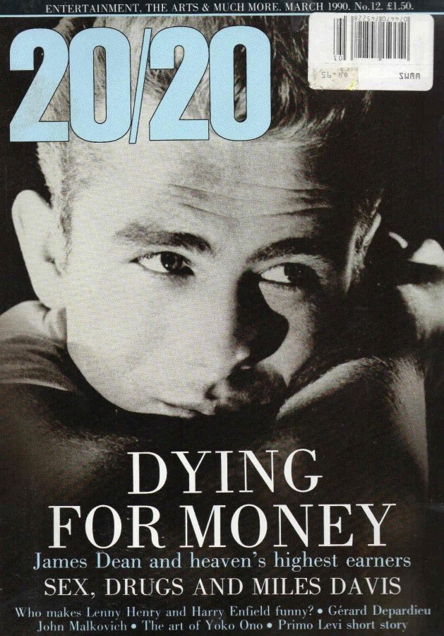 20/20 magazine side cover Issue 12 March 1990