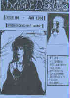 TWISTED SOULS magazine side cover Issue 4 January 1994