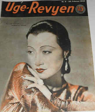 UGE-REVYEN magazine cover Issue 8 20 February 1945