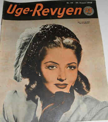 UGE-REVYEN magazine side cover Issue 34 20 August 1946