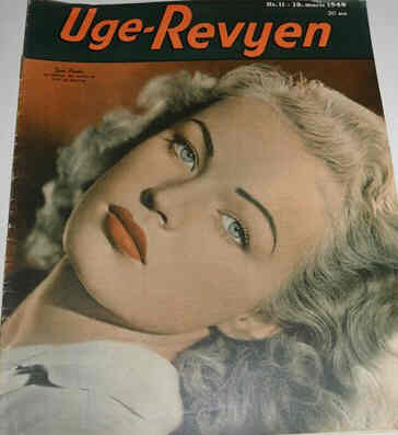 UGE-REVYEN magazine side cover Issue 11 15 March 1949
