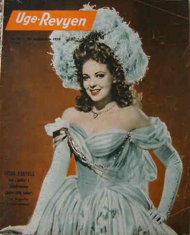 UGE-REVYEN magazine side cover Issue 38 19 September 1950