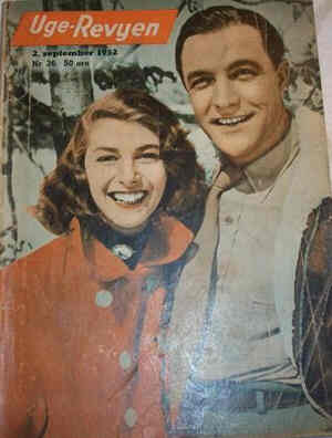 UGE-REVYEN magazine side cover Issue 36 2 September 1952