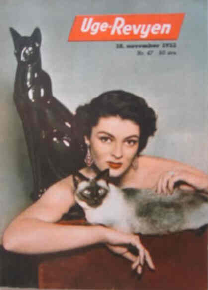 UGE-REVYEN magazine side cover Issue 47 18 November 1952