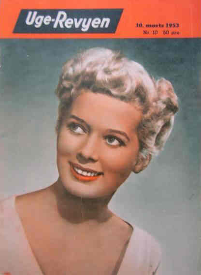 UGE-REVYEN magazine side cover Issue 10 10 March 1953