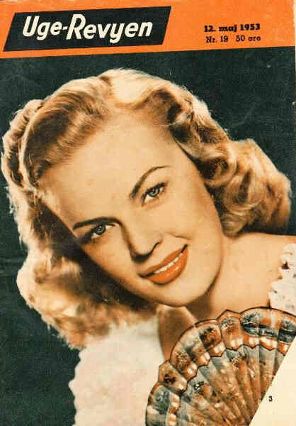 UGE-REVYEN magazine side cover Issue 19 12 May 1953