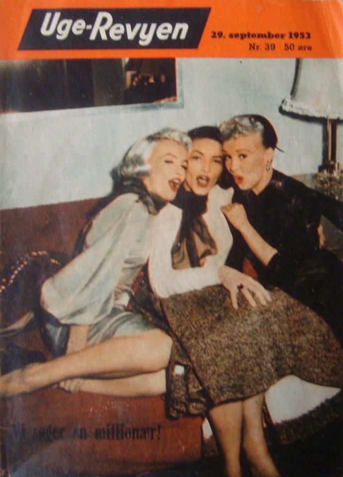 UGE-REVYEN magazine side cover Issue 39 29 September 1953