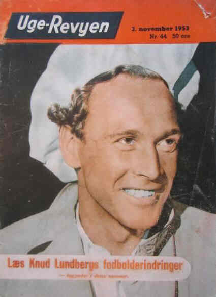 UGE-REVYEN magazine side cover Issue 44 3 November 1953
