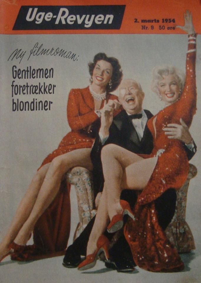 UGE-REVYEN magazine side cover Issue 9 2 March 1954