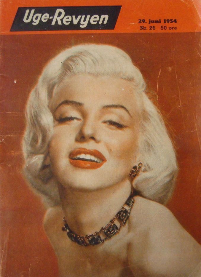 UGE-REVYEN magazine side cover Issue 26 29 June 1954