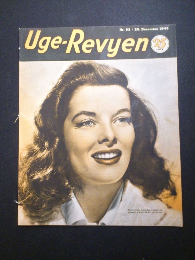 UGE-REVYEN magazine side cover Issue 52 25 December 1945