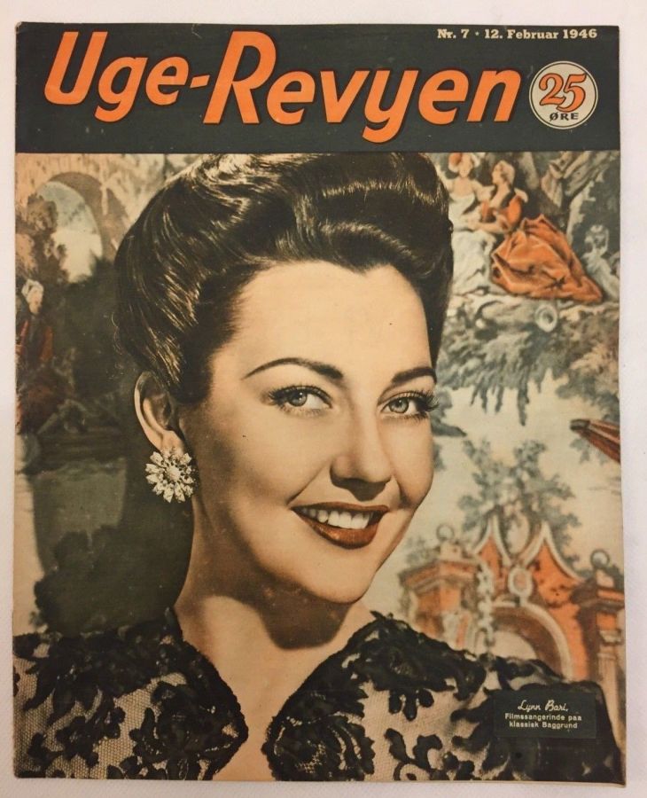 UGE-REVYEN magazine side cover Issue 7 12 February 1946