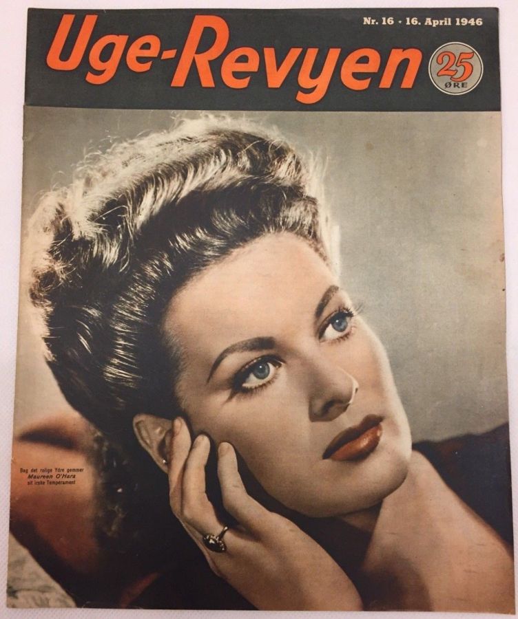 UGE-REVYEN magazine side cover Issue 16 16 April 1946
