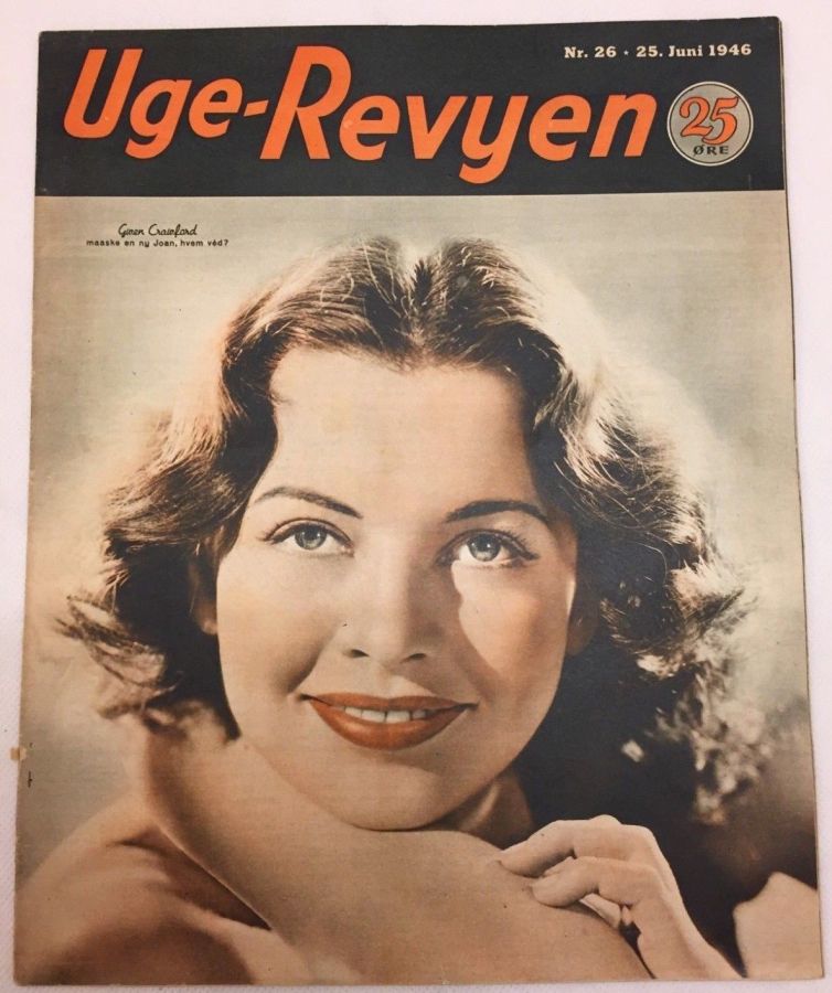 UGE-REVYEN magazine side cover Issue 26 25 June 1946