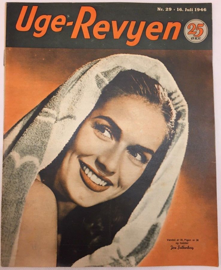 UGE-REVYEN magazine side cover Issue 29 16 July 1946