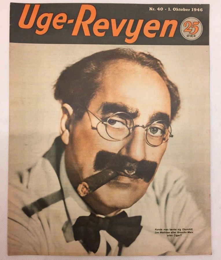 UGE-REVYEN magazine side cover Issue 40 1 October 1946