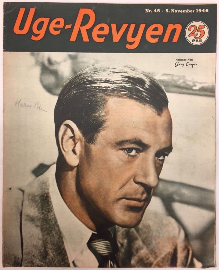 UGE-REVYEN magazine side cover Issue 45 5 November 1946
