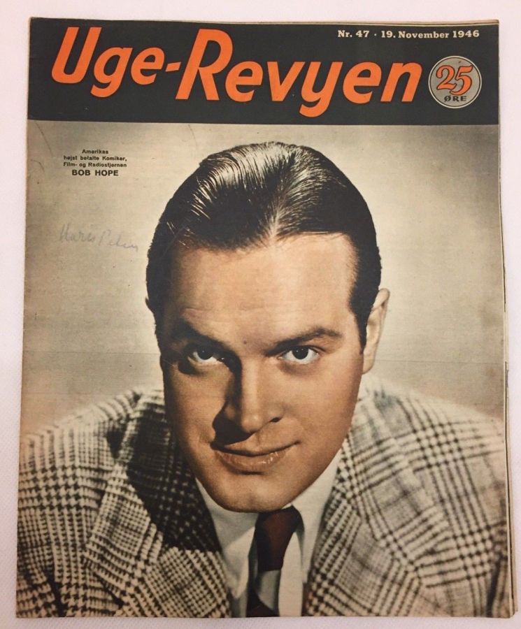UGE-REVYEN magazine side cover Issue 47 19 November 1946