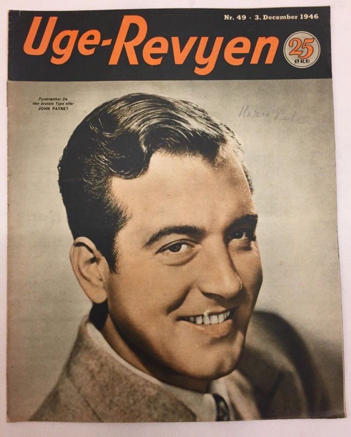UGE-REVYEN magazine side cover Issue 49 3 December 1946