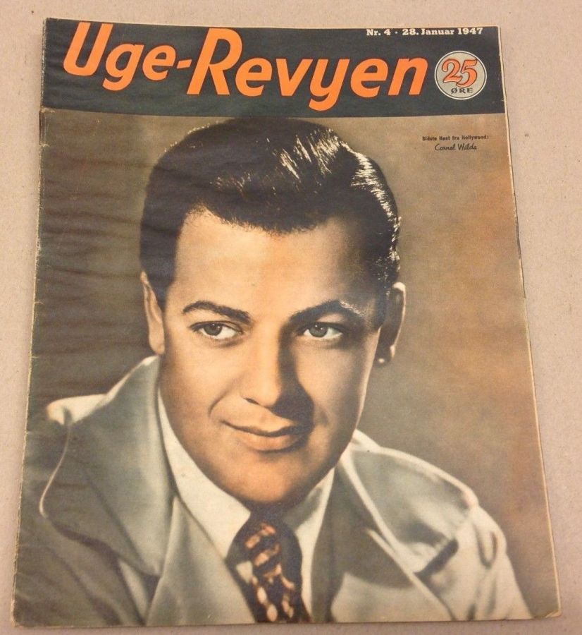 UGE-REVYEN magazine side cover Issue 4 28 January 1947