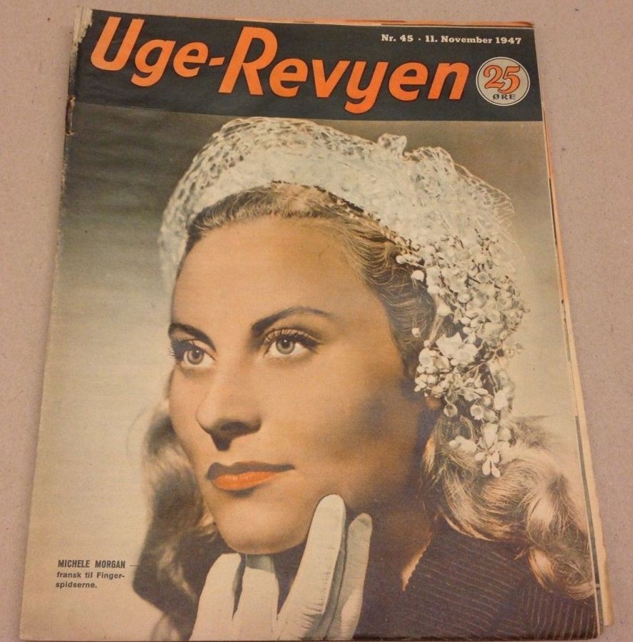 UGE-REVYEN magazine side cover Issue 45 11 November 1947
