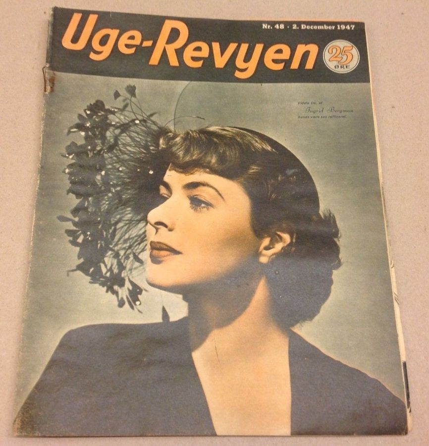 UGE-REVYEN magazine side cover Issue 48 2 December 1947