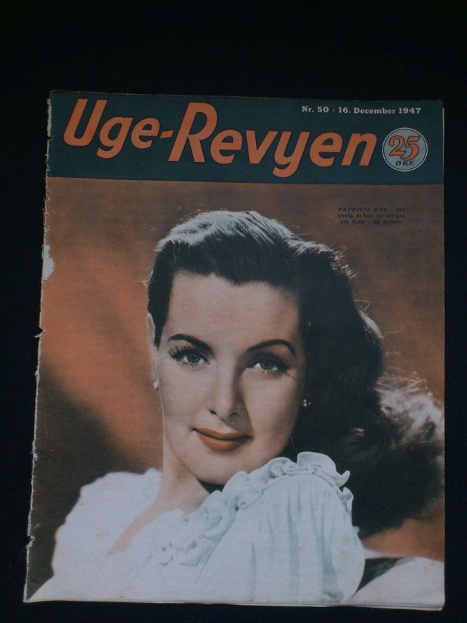 UGE-REVYEN magazine side cover Issue 50 16 December 1947