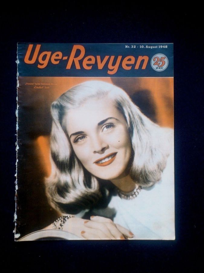 UGE-REVYEN magazine side cover Issue 32 10 August 1948
