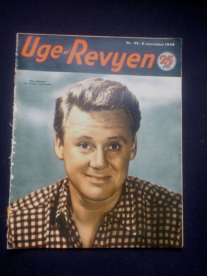 UGE-REVYEN magazine side cover Issue 45 9 November 1948