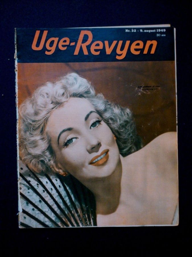 UGE-REVYEN magazine side cover Issue 32 9 August 1949