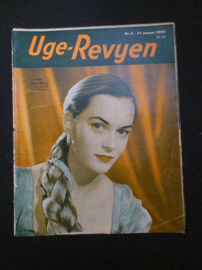 UGE-REVYEN magazine side cover Issue 3 17 January 1950