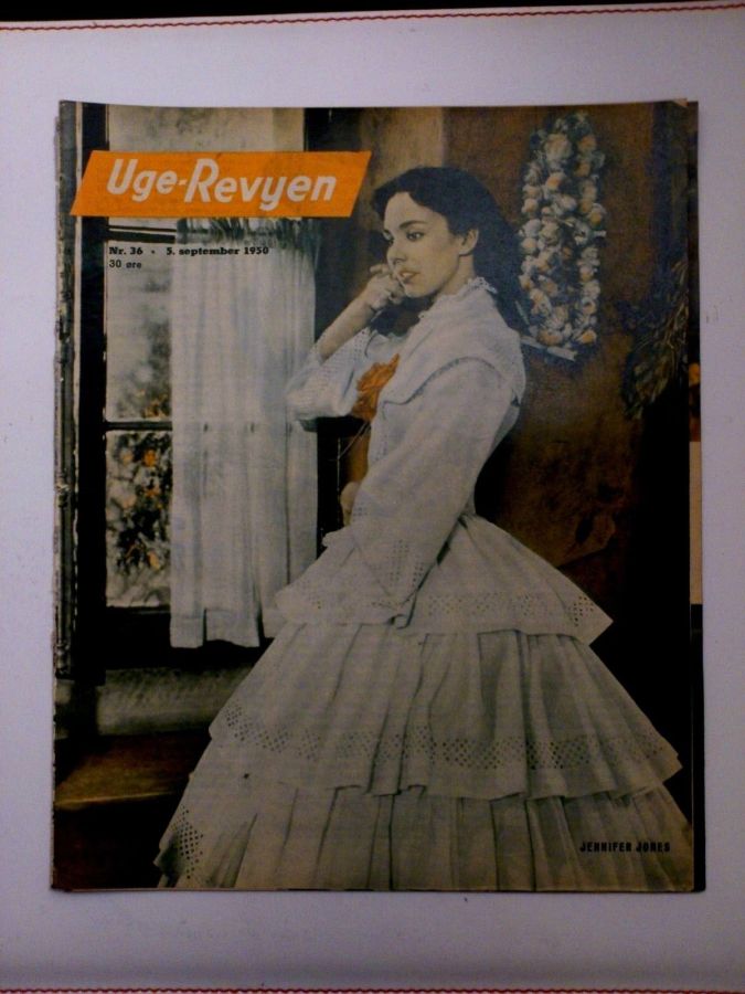 UGE-REVYEN magazine side cover Issue 36 5 September 1950
