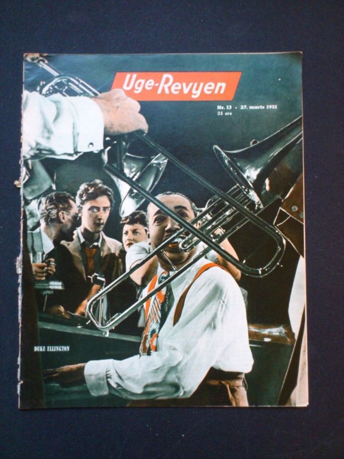 UGE-REVYEN magazine side cover Issue 13 27 March 1951