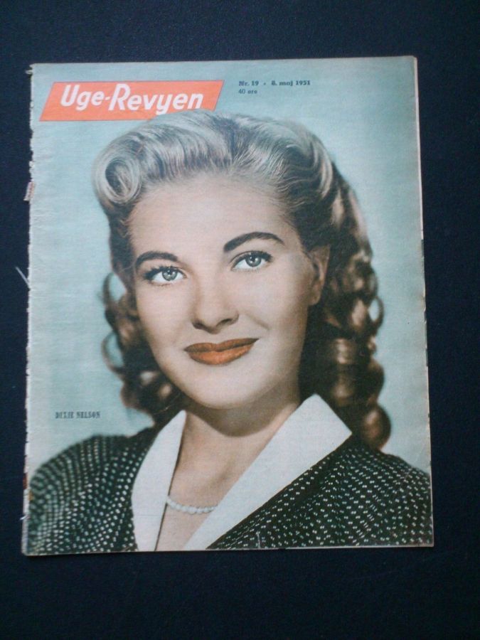 UGE-REVYEN magazine side cover Issue 19 8 May 1951