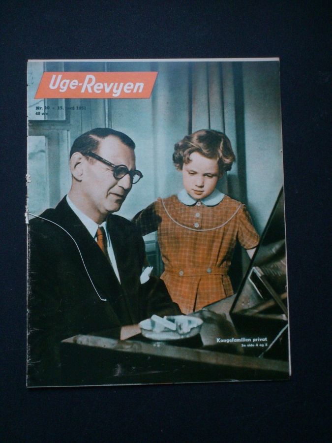 UGE-REVYEN magazine side cover Issue 20 15 May 1951
