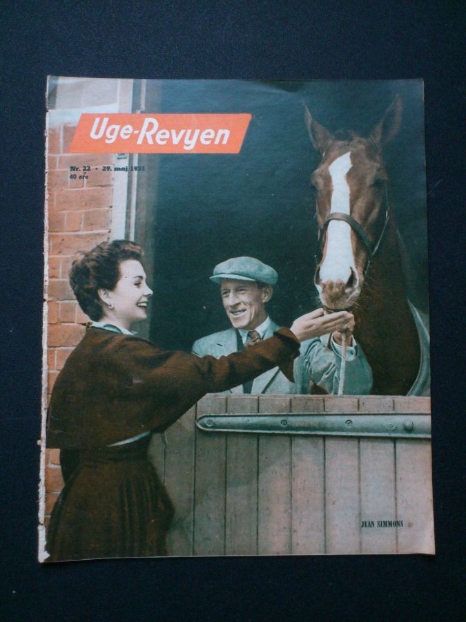 UGE-REVYEN magazine side cover Issue 22 29 May 1951