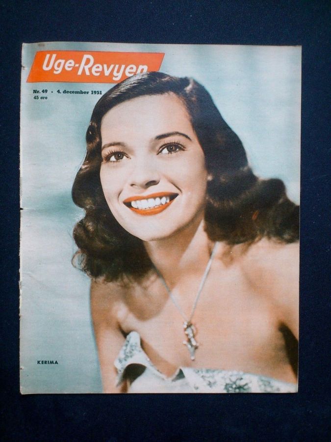 UGE-REVYEN magazine side cover Issue 49 4 December 1951