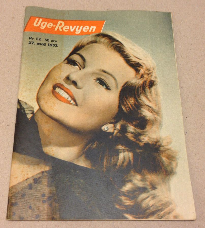 UGE-REVYEN magazine side cover Issue 22 27 May 1952