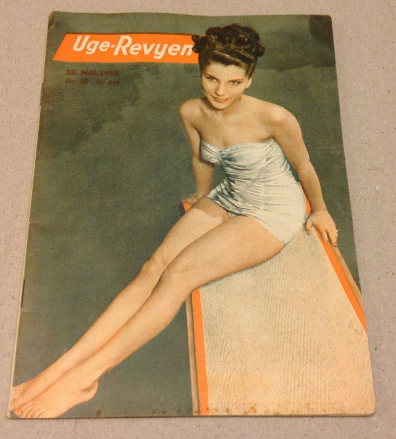 UGE-REVYEN magazine side cover Issue 29 15 July 1952