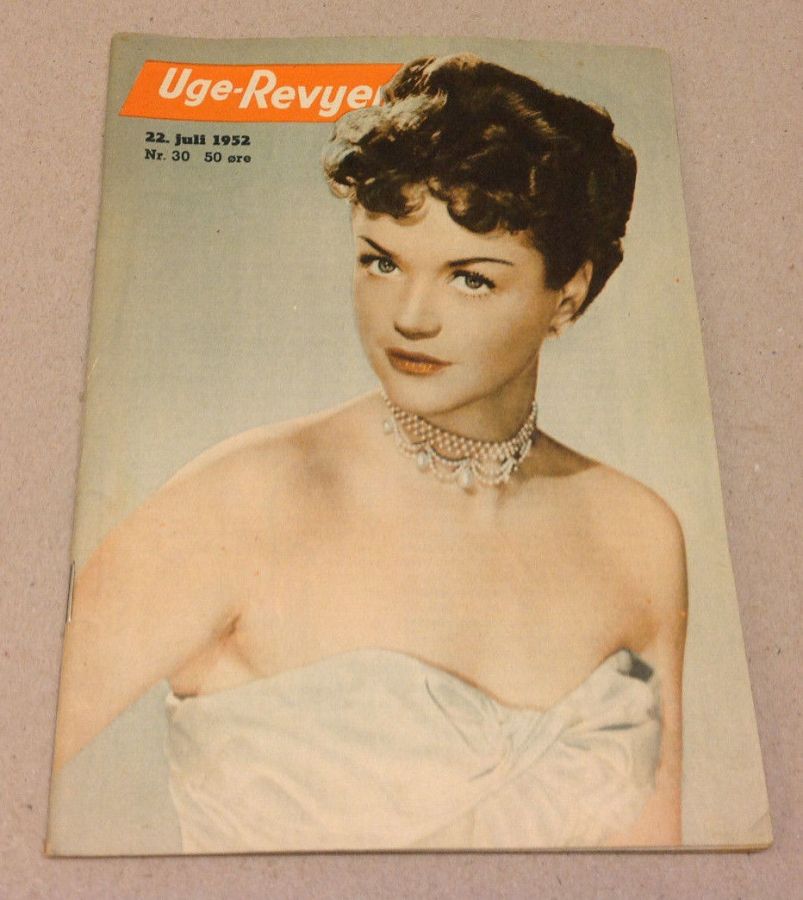 UGE-REVYEN magazine side cover Issue 30 22 July 1952