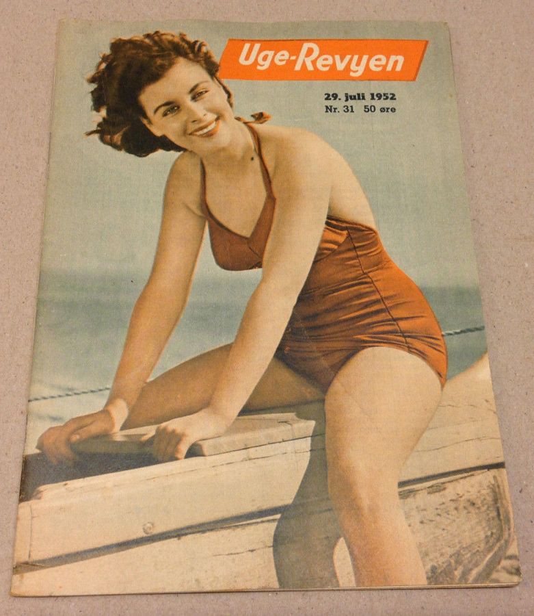 UGE-REVYEN magazine side cover Issue 31 29 July 1952