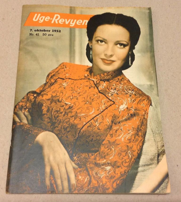 UGE-REVYEN magazine side cover Issue 41 7 October 1952