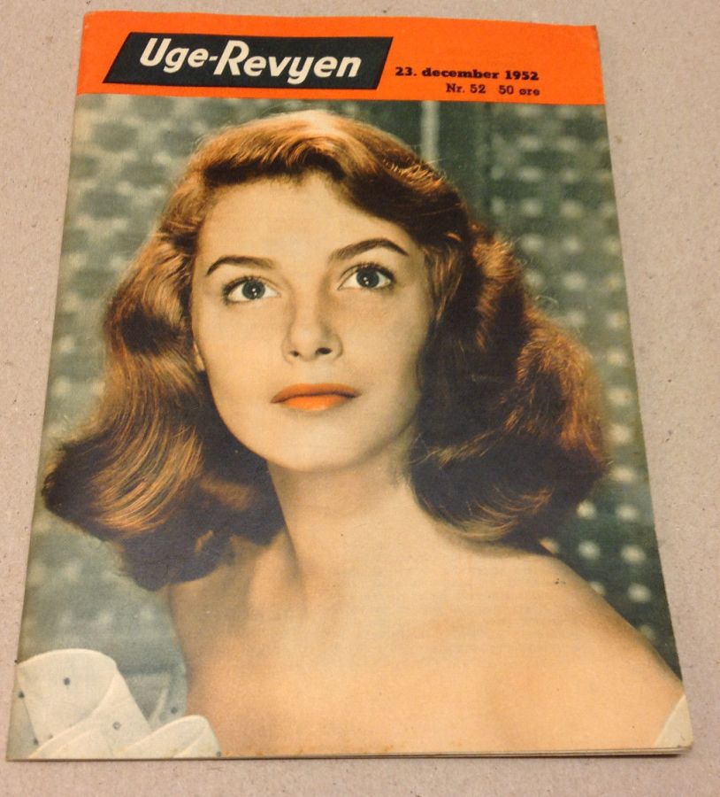 UGE-REVYEN magazine side cover Issue 52 23 December 1952