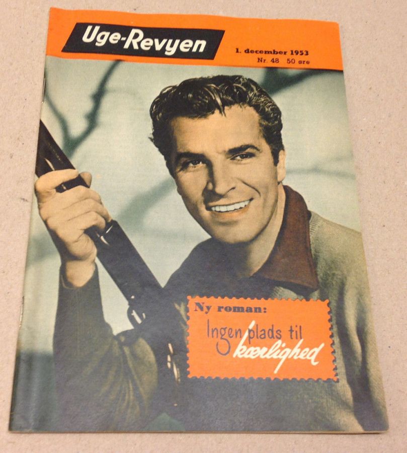 UGE-REVYEN magazine side cover Issue 48 1 December 1953