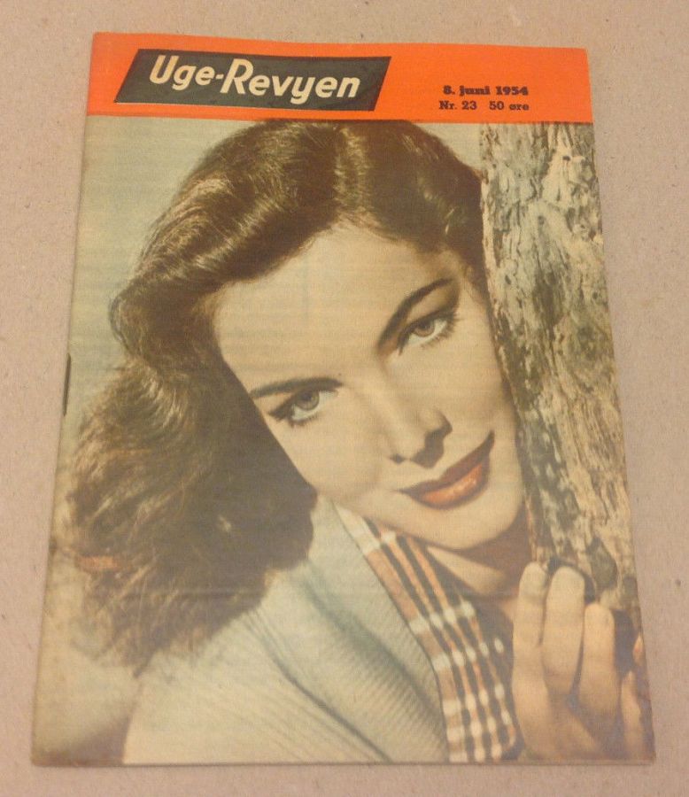 UGE-REVYEN magazine side cover Issue 23 8 June 1954