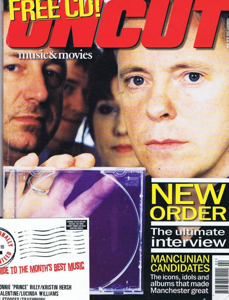 UNCUT: THE MUSIC AND MOVIE MAGAZINE magazine cover February 1999