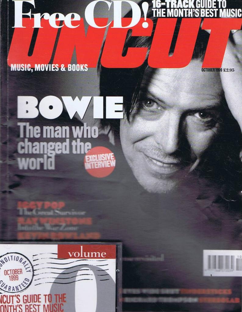 UNCUT: THE MUSIC AND MOVIE MAGAZINE magazine cover October 1999
