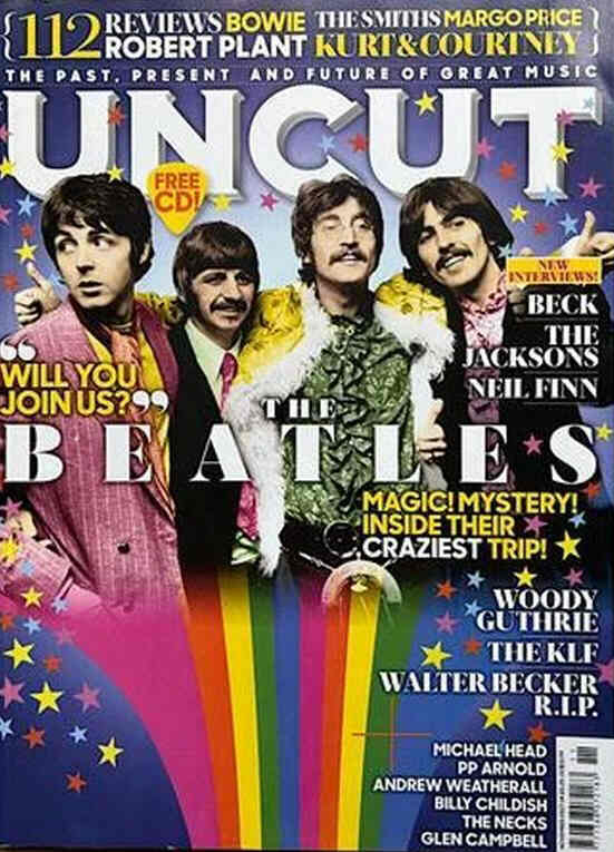 UNCUT: THE MUSIC AND MOVIE MAGAZINE magazine cover  November 2017