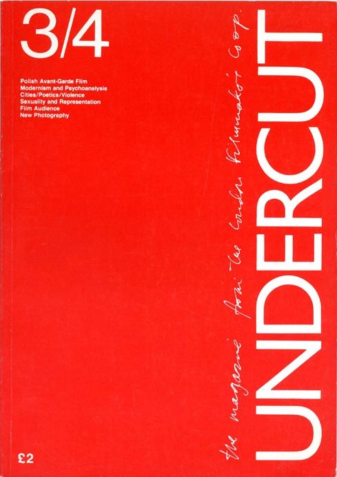 UNDERCUT magazine cover Issue 3-4  