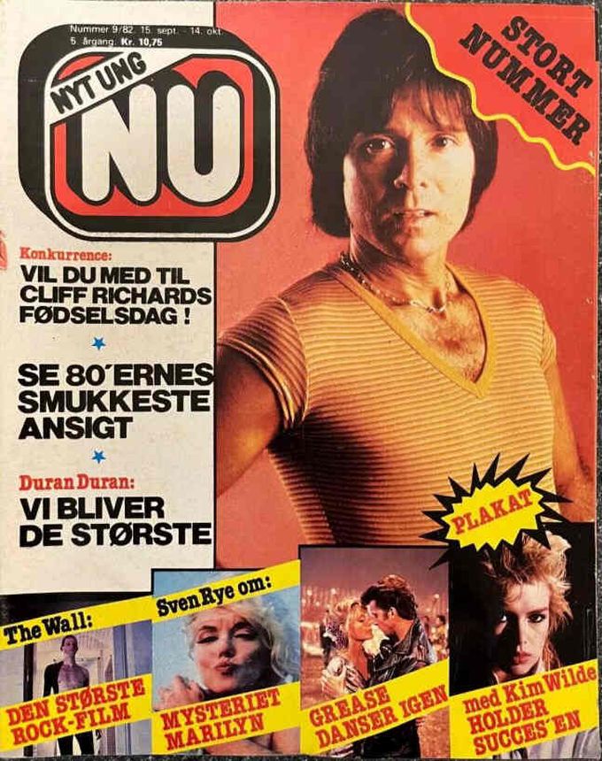 UNG NU magazine cover  September 1982